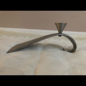 Stainless Steal Contemporary Candle Holder
